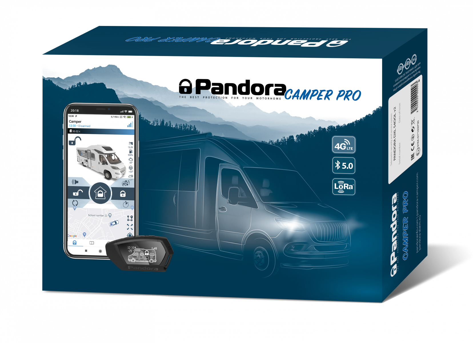 PANDORA CAMPER PRO v2 · Pandora